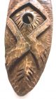 Afrikanische Wandmaske Aus Holz Geschnitzt - African Wall Mask Wood Carving Entstehungszeit nach 1945 Bild 2
