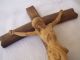 Altes Wunderschönes Kreuz Alles Aus Holz In Erstklassigem Unbeschädigtem Skulpturen & Kruzifixe Bild 2