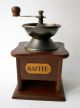 Manuelle Kaffeemühle Holz Funktionstüchtig Mokkamühle,  Vintage Coffee Grinder Haushalt Bild 7