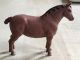 Pferd Elastolin Lineol 70iger Aus Einer Sammlung Bauernhof Tier Kaltblut Gefertigt nach 1945 Bild 1