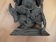Alte,  Schwere Figur Aus Metall - Bronze ? Ganesha Auf Ratte Sitzend Asiatika: Indien & Himalaya Bild 5