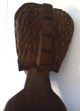 Liebhaberstück – Schwere Afrikanische Büste – Holzschnitzerei – Old African Bust Entstehungszeit nach 1945 Bild 2