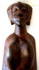 Liebhaberstück – Schwere Afrikanische Büste – Holzschnitzerei – Old African Bust Entstehungszeit nach 1945 Bild 4
