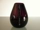 Il9°° Murano Glas,  Große Vase Ercole Barovier,  H 20 Cm,  Um 1960 Amethyst Lila Glas & Kristall Bild 2