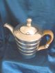 Rosenthal Kaffeekanne Teekanne Porzellan Mit Feinsilber Objekte vor 1945 Bild 2