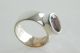 Ring Granat 925 Silber Glatt Exkl.  Designerschmuck Massiv Ringe Bild 3