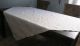 Schöne Weiße Leinen Tischdecke Mit Geometrischer Hohlsaumarbeit 150 X 135 Tischdecken Bild 1
