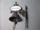 Große Glocke Türglocke Rustikal Door Bell Gusseisen Welcome Nostalgie- & Neuware Bild 3