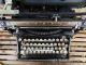 Schreibmaschine Underwood No 5 Typewriter Sammlerstück Funktion Antike Bürotechnik Bild 1