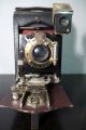 Kodak Eastman Faltkamera Klappkamera Objektiv: Ekc Tb 25 50 100 Roter Balg Photographica Bild 1