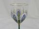 Theresienthal Stengelglas Jugendstil Reproduktion Serenade Dekor Distel Sammlerglas Bild 2