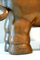 Dicke Frau Auf Stier Botero Signiert Bronzefigur Bronzeskulptur Bronze Figur Bronze Bild 3