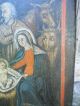 Alte Krippendarstellung,  Christi Geburt,  Anbetung Der Hirten,  Himmelfahrt,  Ikone Votivbilder & Sakralmalerei Bild 2