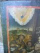 Alte Krippendarstellung,  Christi Geburt,  Anbetung Der Hirten,  Himmelfahrt,  Ikone Votivbilder & Sakralmalerei Bild 3