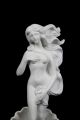Wunderschöne Alabaster Skulptur Venus Von Botticelli Italien Figurine Weiß 25 Cm 1950-1999 Bild 1