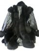 Traumhaft Schöne Polarfuchs Jacke Mit Leder Gr.  Xxl = Gr.  44 - 48 Tragbar Kleidung Bild 7