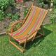 Alt Schoener Liegestuhl / Gartenliege / Sonnenliege / Deckchair Original, vor 1960 gefertigt Bild 1