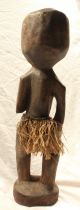 Antike Afrikanische Holzfigur / Skulptur Um 1900 Wohl Nigeria African Tribal Art Afrika Bild 1