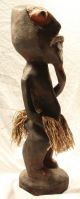 Antike Afrikanische Holzfigur / Skulptur Um 1900 Wohl Nigeria African Tribal Art Afrika Bild 3
