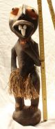 Antike Afrikanische Holzfigur / Skulptur Um 1900 Wohl Nigeria African Tribal Art Afrika Bild 4