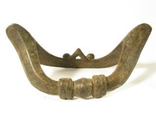 Alter Reif Fußspange Senufo Old Bracelet Anklet Bronzes Senoufo Afrozip Bild