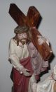 Große Figurengruppe,  Auf Sockel,  Kreuzweg Veronika Reicht Jesus Das Schweißtuch, Skulpturen & Kruzifixe Bild 2