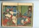 1850 Shozan Holzschnitt Buch Ukiyoe - Shunga Ehon 4 Pg Panoramic Scene Asiatika: Japan Bild 5