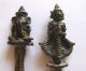 2alte Ganesha - Tempelwächter - Ritual - Zepter - Amulette,  Metall,  19tes Jhd,  Sammelwürdig Asiatika: Südostasien Bild 1