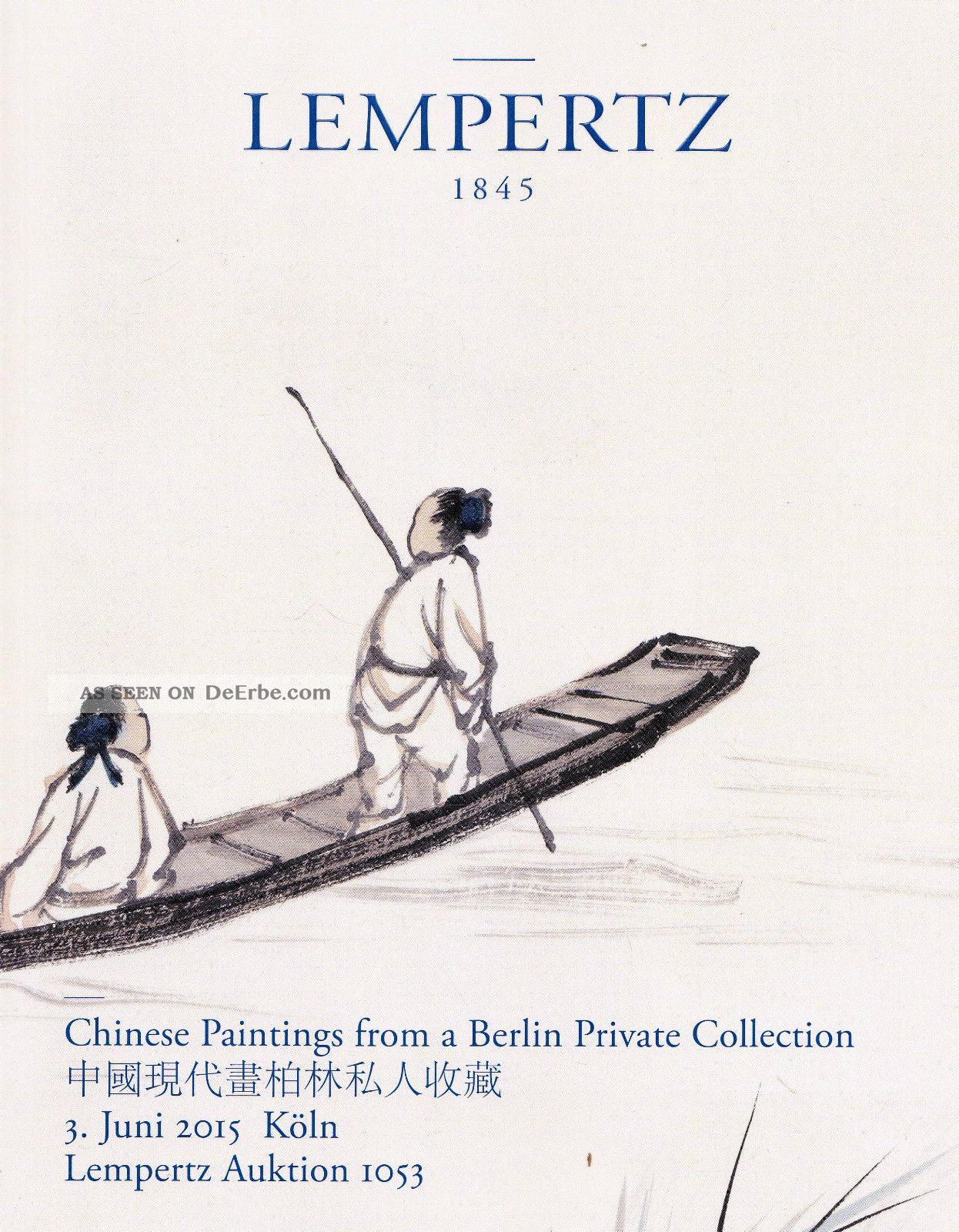 Chinese Paintings - Rollbilder - Qi Baishi U.  A.  : Lempertz Köln 15,  Results Antiquarische Bücher Bild
