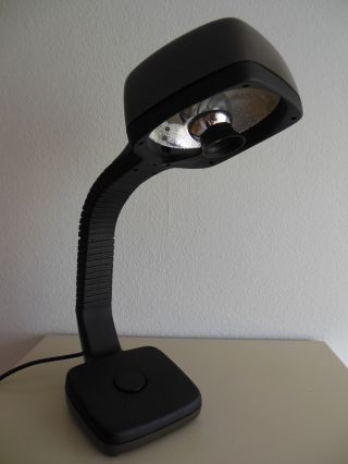 Schreibtisch Lampe/leuchte Hoffmeister Aus Den 70ern Selten Top Bild