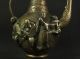 Große Teekanne Kanne Bronze Reliefdekor Unsterbliches Signiert China Um 1900 Asiatika: China Bild 1
