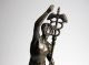 Merkur Hermes Bronze Skulptur Um 1900 Giovanni Da Bologna Grand Tour Marmor Bronze Bild 6