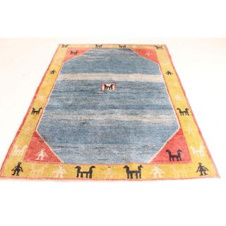 Traumhaft Schöner Handgeknüpfter Orient Teppich Gabbeh Carpet Tapis 150x200cm Bild