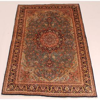 Prachtvoller Handgeknüpfter Orientteppich Kaschmir Palast Nain 185x285cm Carpet Bild
