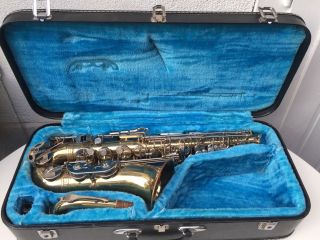 Altes Saxophon Roland Meinl Incl.  Koffer. Bild