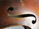 Uralt Violine Geige Kasten Stradivarius Cremonensis Faciebat 1721 Copy Um 1900 Saiteninstrumente Bild 1
