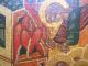 Antike Russische Ikone 19/20jahrh 39cm X34,  5cm Antique Russian Icon Ikona Icone Originale der Zeit Bild 7