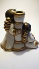 Thun Bozen Engel Bozener Keramik 10 Cm Italy Angelo Angeli Farbe Weiß - Gold Nach Marke & Herkunft Bild 3
