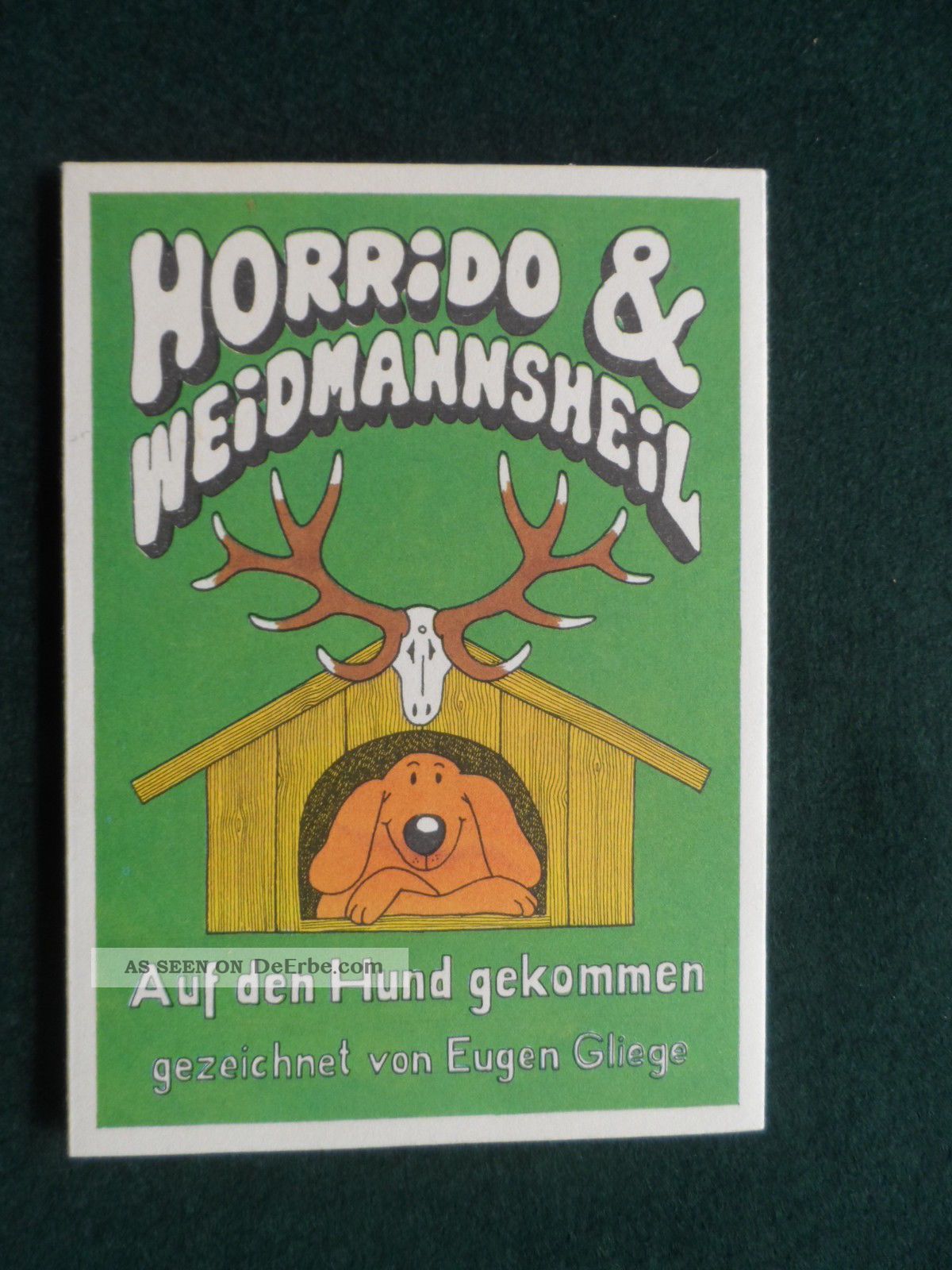 Horrido & Weidmannsheil 10 Jagdpostkarten Gezeichnet Von Eugen Gliege 1984 Ddr Jagd & Fischen Bild