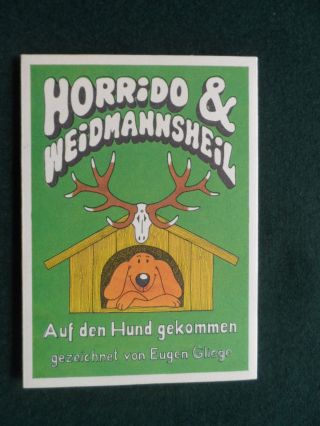 Horrido & Weidmannsheil 10 Jagdpostkarten Gezeichnet Von Eugen Gliege 1984 Ddr Bild