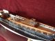 Schiffsmodell Segelschiff Standmodell Holz Rumpf Modellschiff Werft Piraten Nautika & Maritimes Bild 8