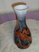Überfang Murano Vase Carlo Moretti Ära Pop Art Aus Den 70er Jahren Wellendecor Glas & Kristall Bild 1