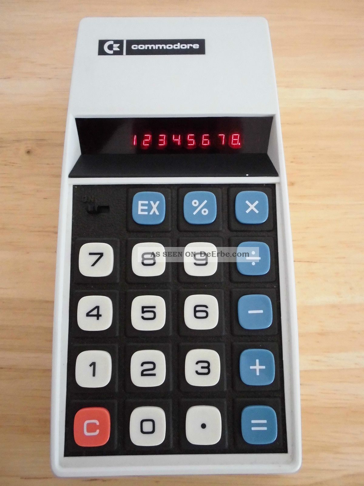 Commodore Taschenrechner Model 886d Inkl.  Tasche,  Ba - Top - 1970-1979 Bild