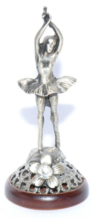 Cliff Silber Skulptur Figur Ballerina 925er Sterling Silber Bild
