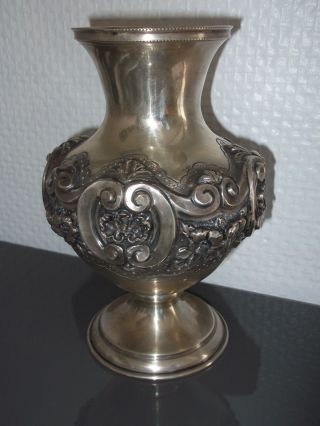 Vase Silberauflage 18,  5cm Bild