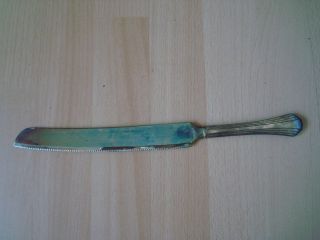 Versilberte/silver Plated? Messer Tortenmesser,  Cake Knife Bild