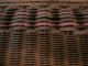 Antikes Hübsches Nähkästchen Nähkorb 50er Jahre - Geflochten Mit Holz Stilmöbel nach 1945 Bild 7
