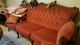 Chippendale Sofa Garnitur Mit 2 Sessel & Tisch,  1970er,  Retro,  Antik Stilmöbel nach 1945 Bild 1