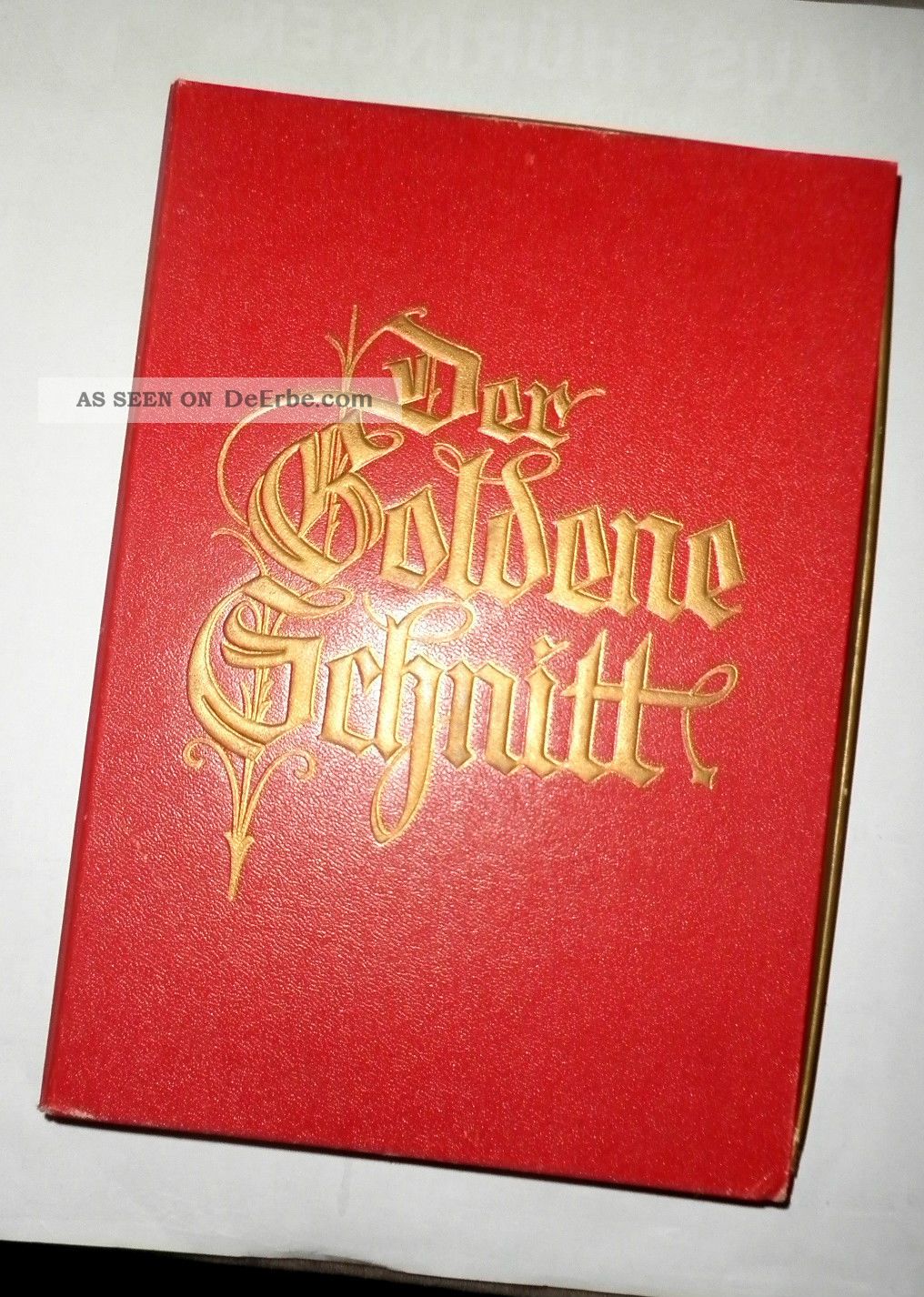 Der Goldene Schnitt Aigenberger & Albers - Seltene Ausgabe Buchkassette 1938/39 Schneider Bild