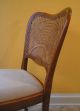 Antik Stuhl Chippendale Wiener Geflecht Korbgeflecht Polsterstuhl Massivholz Stühle Bild 7